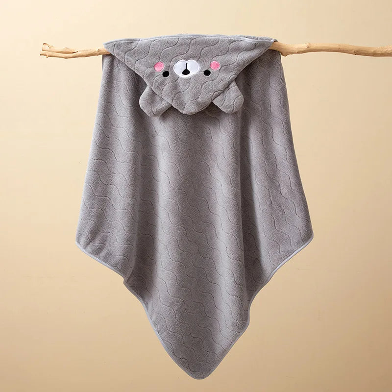 Cute Toddler Hooded Towel