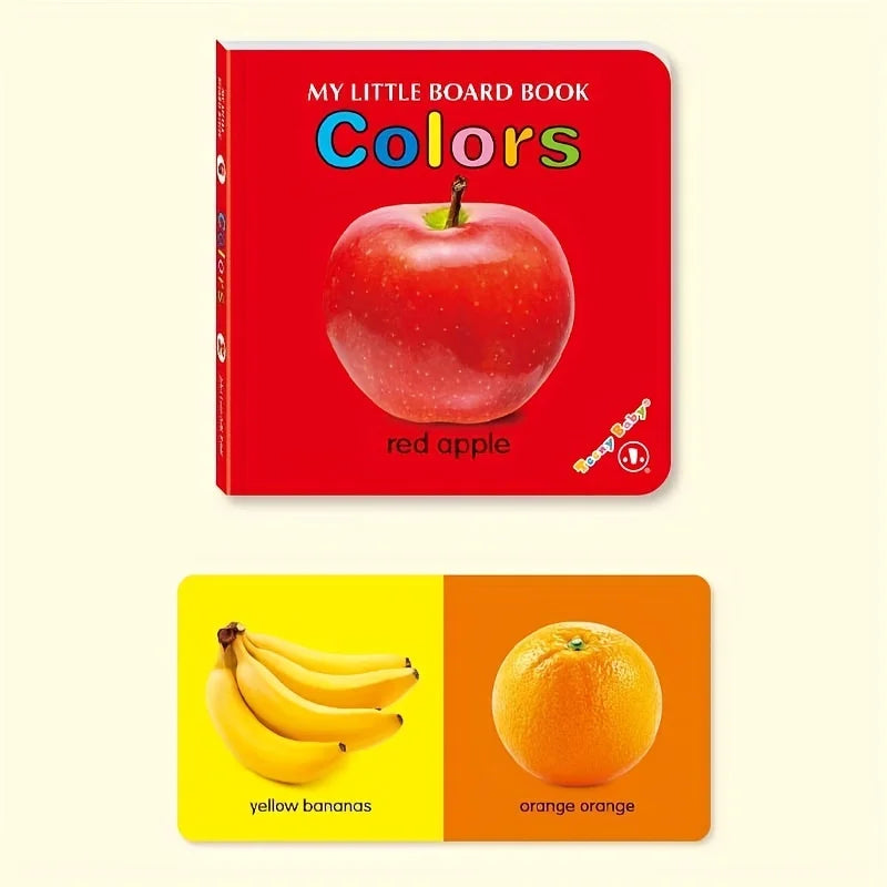 Interactive Baby Card Books – Colourful Sensory Toys for Newborn Development & Early Learning