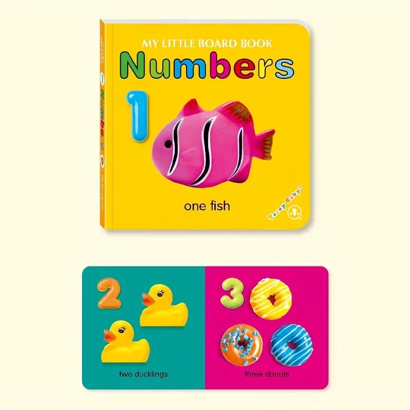 Interactive Baby Card Books – Colourful Sensory Toys for Newborn Development & Early Learning