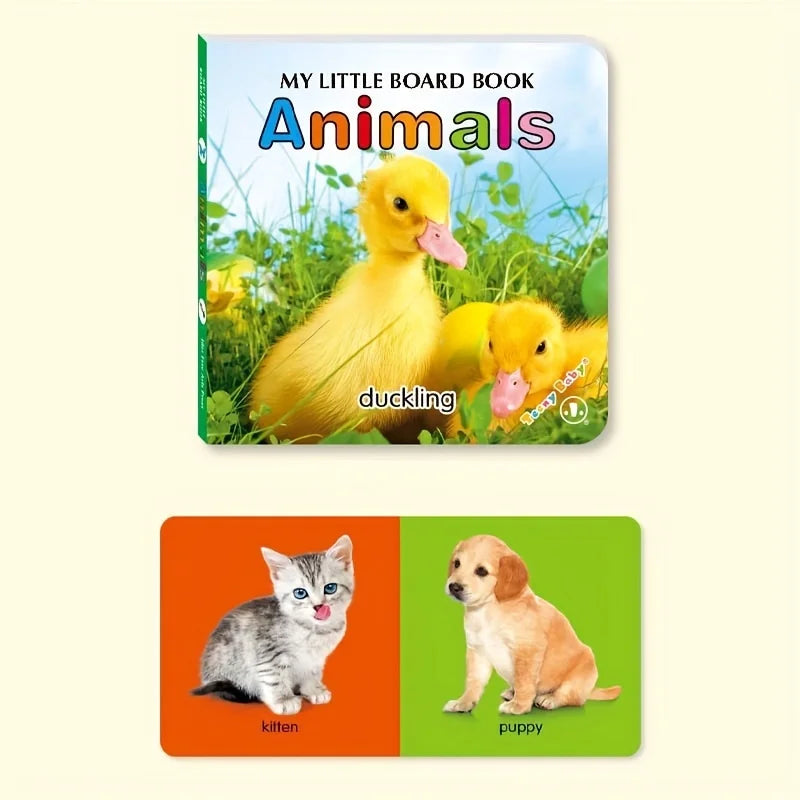 Interactive Baby Card Books – Colourful Sensory Toys for Newborn Development & Early Learning