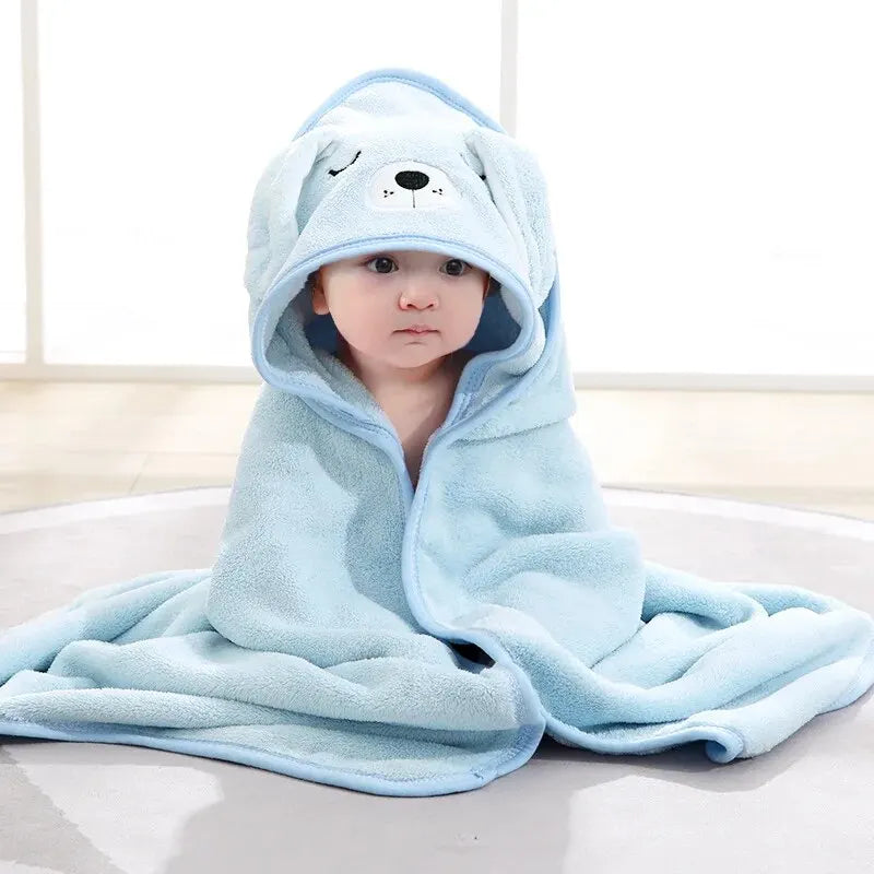 Cute Toddler Hooded Towel