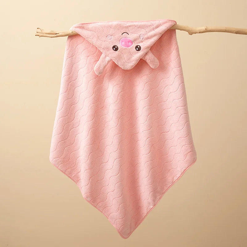 Cute Toddler Hooded Towel