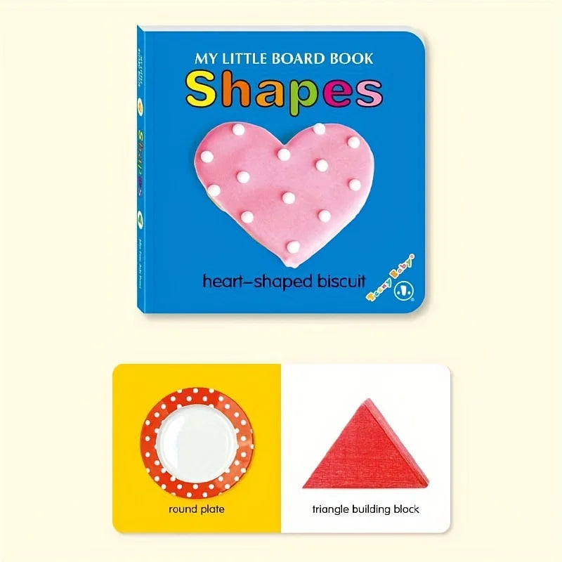 Interactive Baby Card Books – Colourful Sensory Toys for Newborn Development & Early Learning