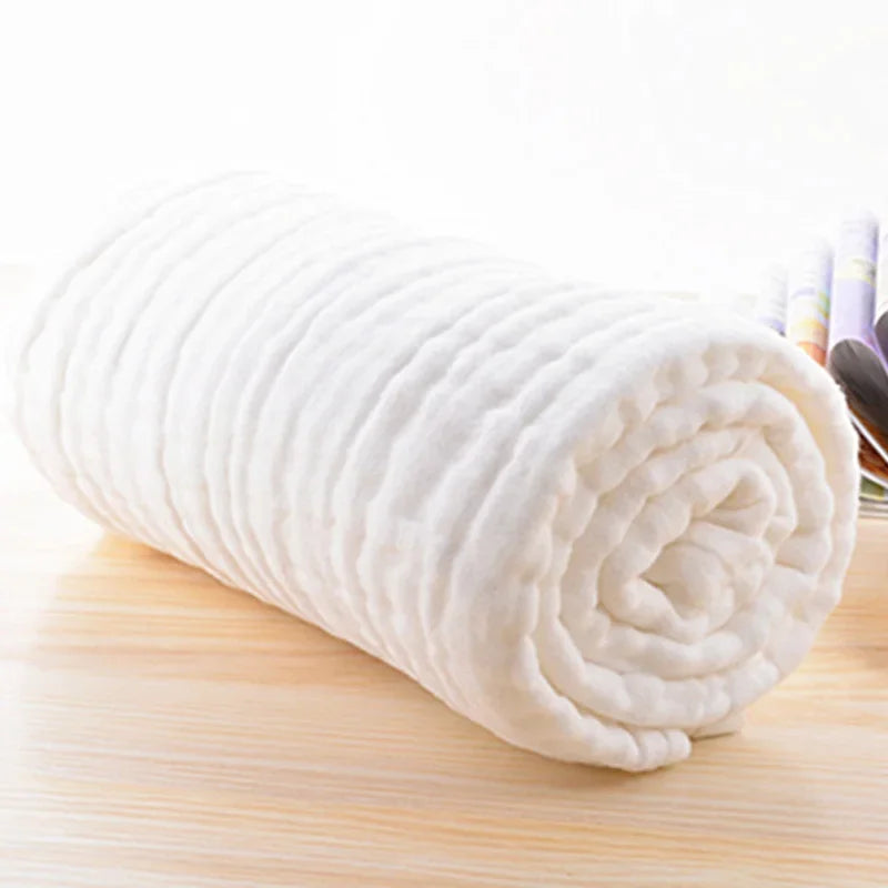 CloudSoft Muslin Baby Bath Towel – Ultra-Gentle 105x105cm Wrap for Newborns & Toddlers