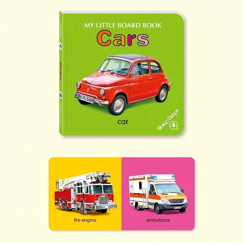 Interactive Baby Card Books – Colourful Sensory Toys for Newborn Development & Early Learning