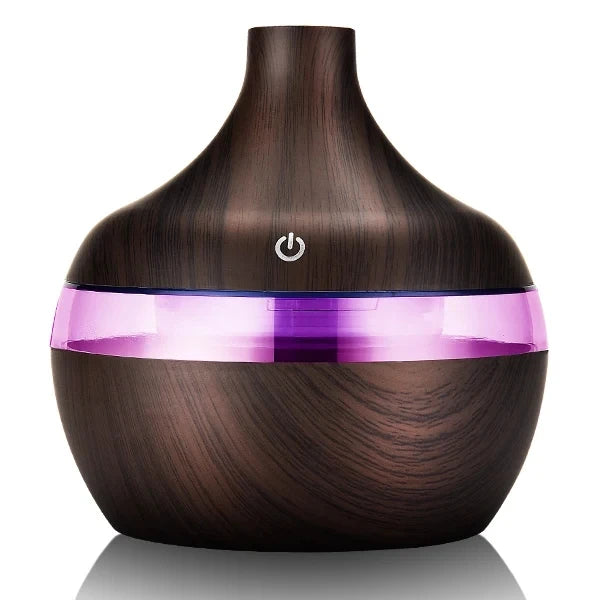 CalmHaven Ultrasonic Aroma Diffuser – 300ml Cool Mist Electric Humidifier for Relaxing Spaces