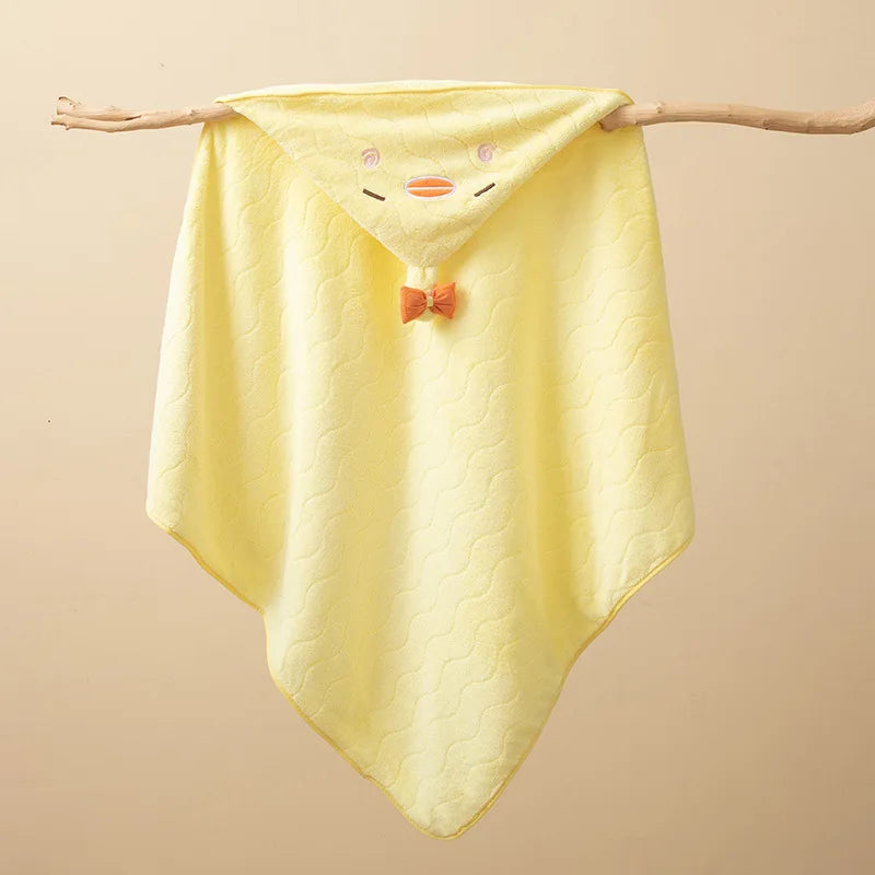 Cute Toddler Hooded Towel
