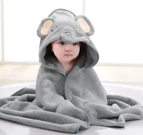 Cute Toddler Hooded Towel
