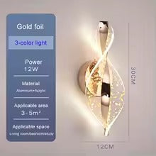 Nordic LED Acrylic Wall Light – Minimalist Wall Lamp