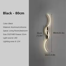 AuraLine™ Modern LED Wall Light