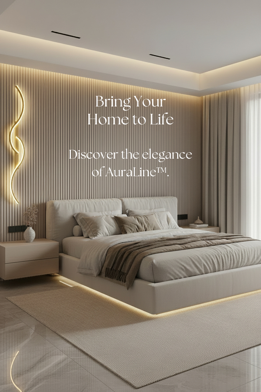AuraLine™ Modern LED Wall Light