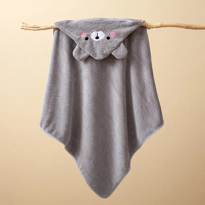 Cute Toddler Hooded Towel