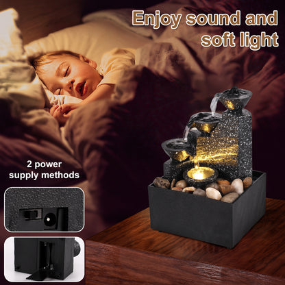 Tabletop Waterfall Fountain