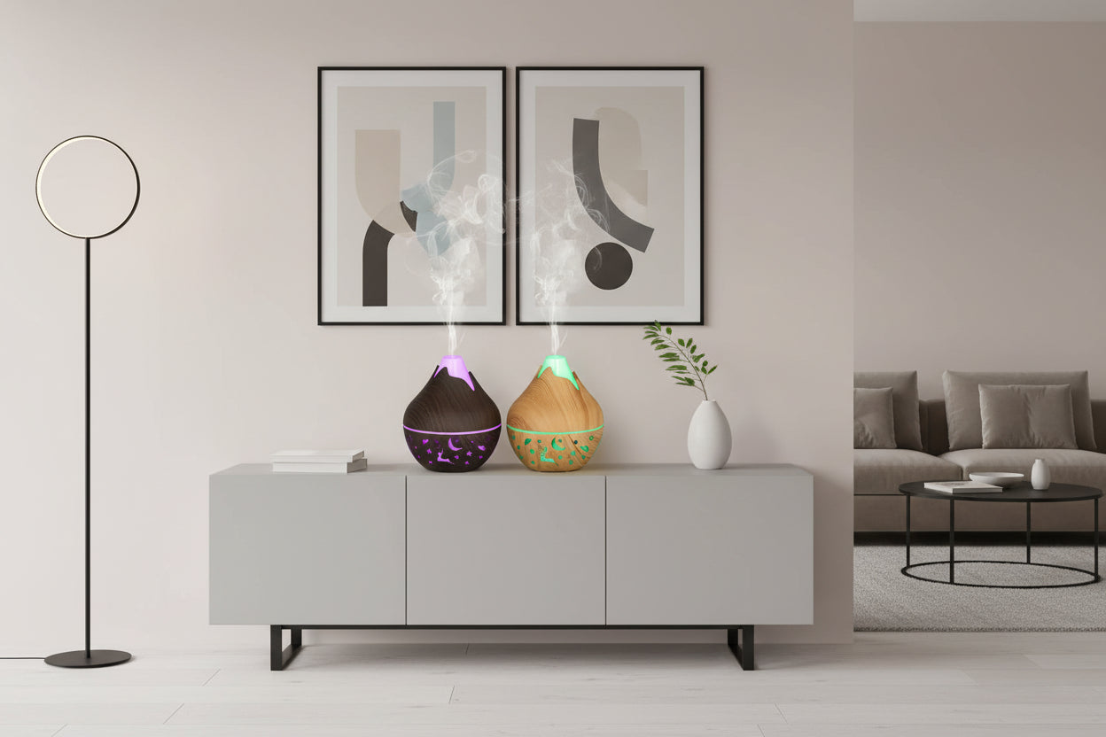 Ultrasonic Aroma Diffuser – Spa & Relaxing Ambient Light
