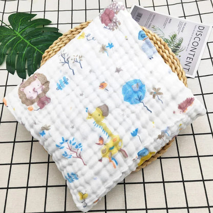 CloudSoft Muslin Baby Bath Towel – Ultra-Gentle 105x105cm Wrap for Newborns & Toddlers
