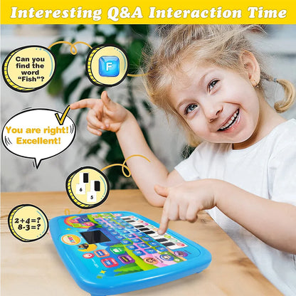 SmartFun 3-in-1 Educational Tablet – Interactive Literacy, Maths & Musical Toy for Kids Aged 3 and Up