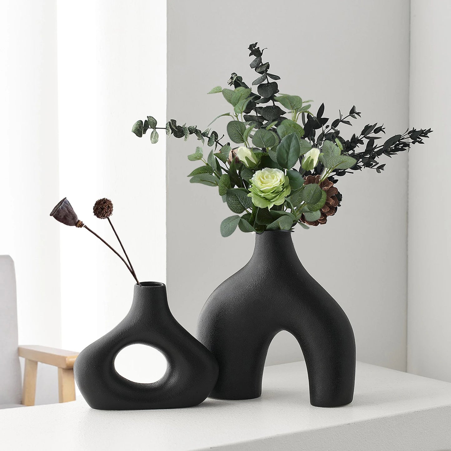 Ceramic Vase – Nordic Minimalist Home Decor