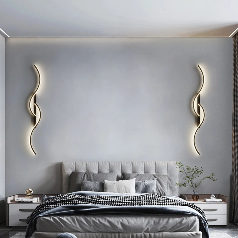 AuraLine Wall Lamp – Minimalist Ambient Lighting