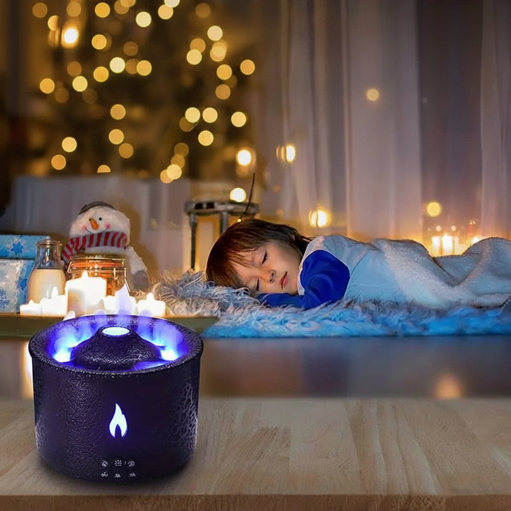 VolcanoGlow – Volcano Aroma with Relaxing LED Light