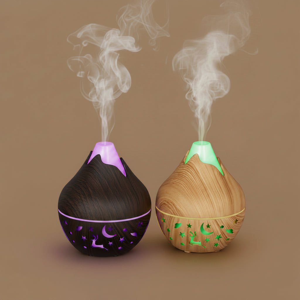 Ultrasonic Aroma Diffuser – Spa & Relaxing Ambient Light