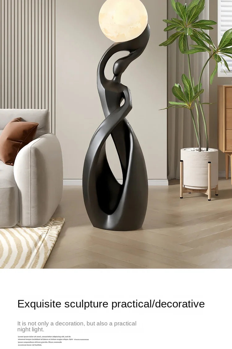 Modern Abstract Decorative Sculpture – Contemporary Art Decor