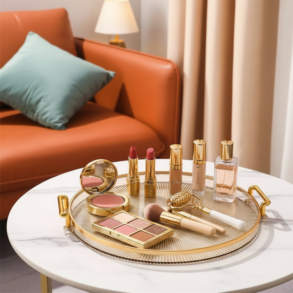 Elegant Wooden Serving Tray – Modern Home Entertaining
