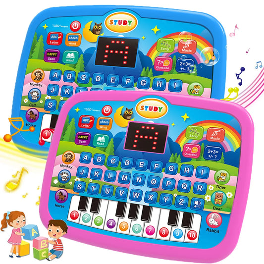 SmartFun 3-in-1 Educational Tablet – Interactive Literacy, Maths & Musical Toy for Kids Aged 3 and Up