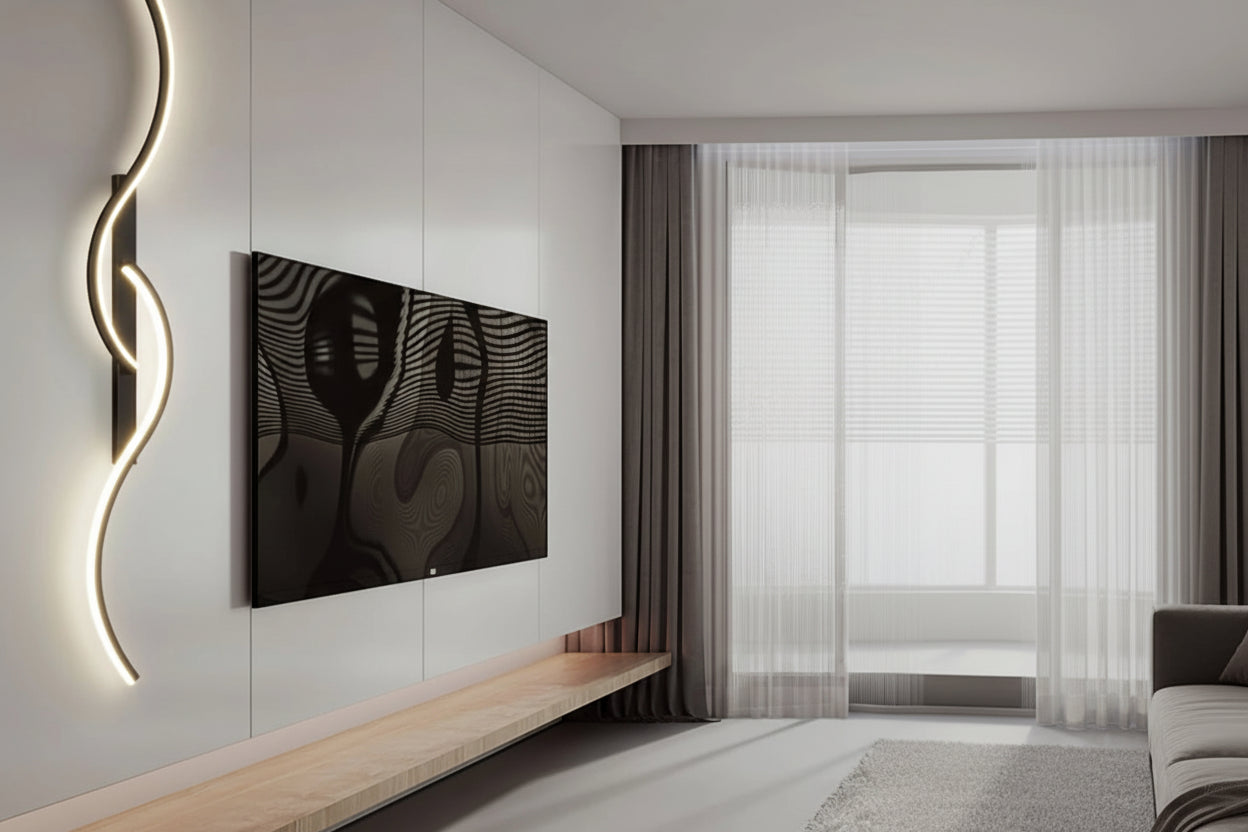 AuraLine Wall Lamp – Minimalist Ambient Lighting