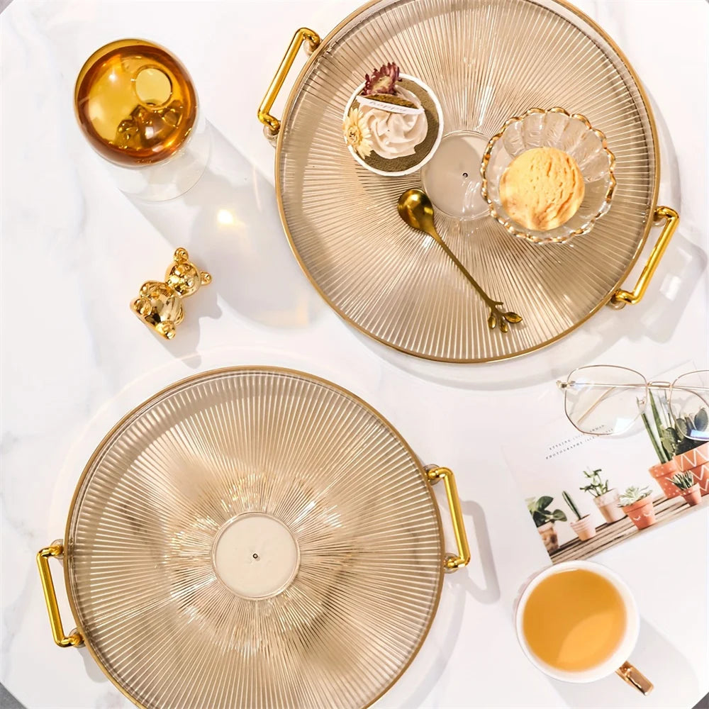 Elegant Wooden Serving Tray – Modern Home Entertaining