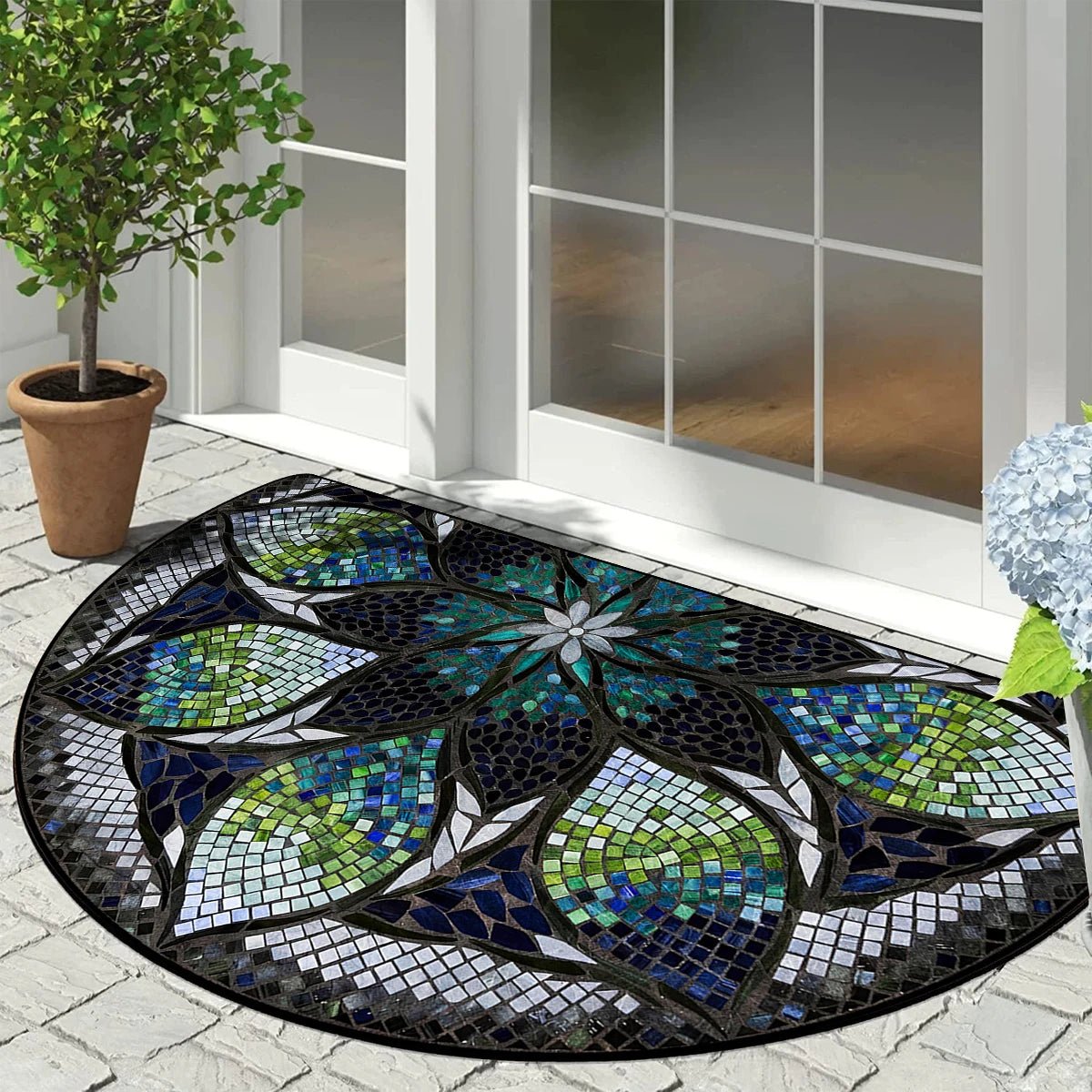 Half-Moon Outdoor Doormat
