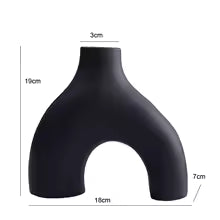 Ceramic Vase – Nordic Minimalist Home Decor