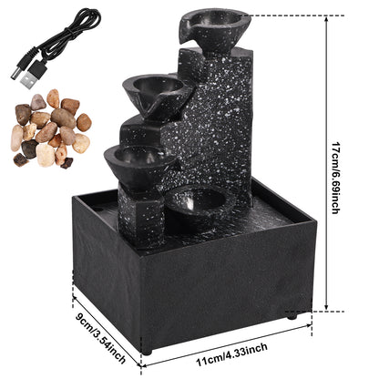 Tabletop Waterfall Fountain