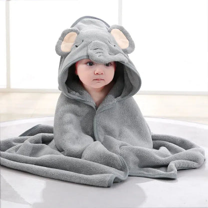 Cute Toddler Hooded Towel
