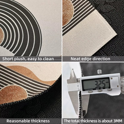 Festive Christmas Tree Pattern Rug