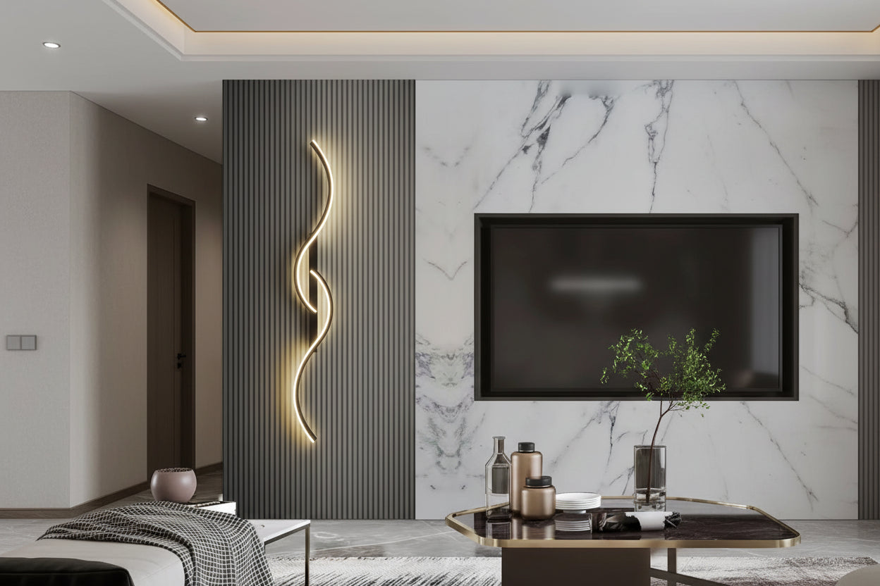 AuraLine Wall Lamp – Minimalist Ambient Lighting