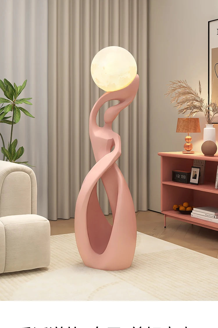 Modern Abstract Decorative Sculpture – Contemporary Art Decor