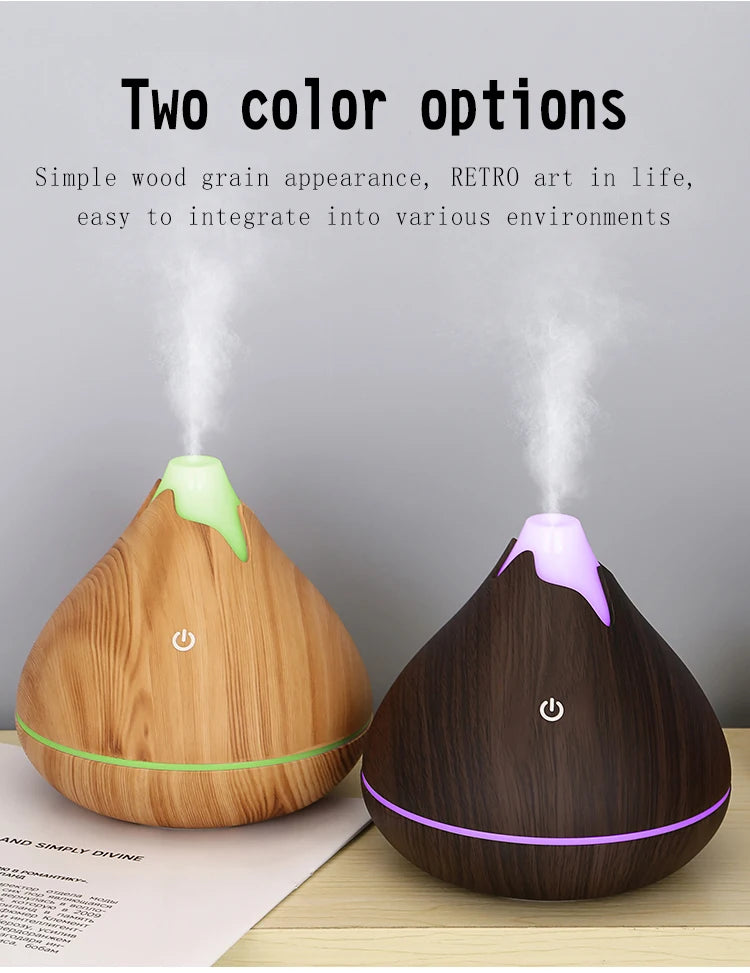 Ultrasonic Aroma Diffuser – Spa & Relaxing Ambient Light