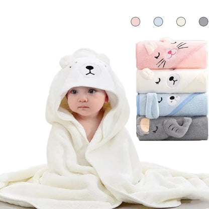 Cute Toddler Hooded Towel