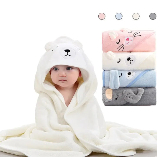 Cute Toddler Hooded Towel