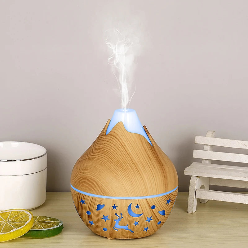 Ultrasonic Aroma Diffuser – Spa & Relaxing Ambient Light