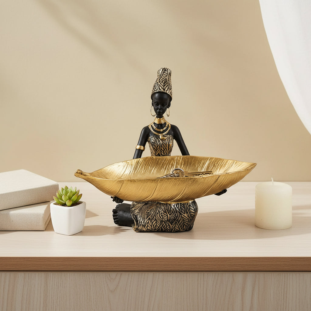 Elevate Your Space with Elegance – Decorative Organizer with Storage Tray