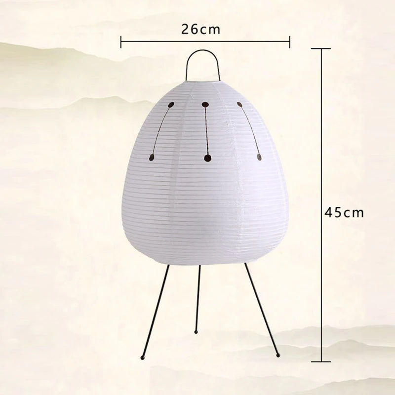 Modern Paper Table Lamp – Minimalist Ambient Light