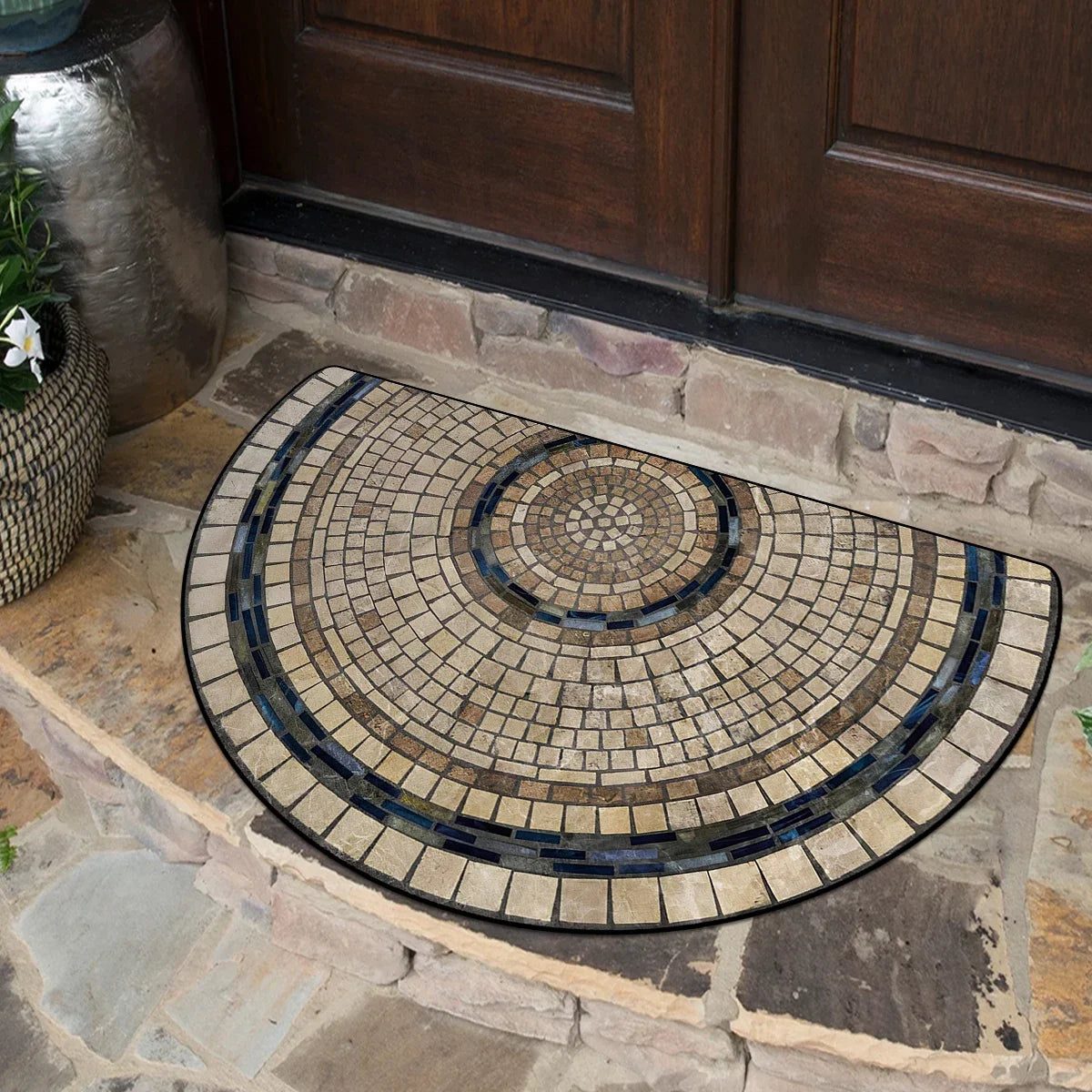 Half-Moon Outdoor Doormat