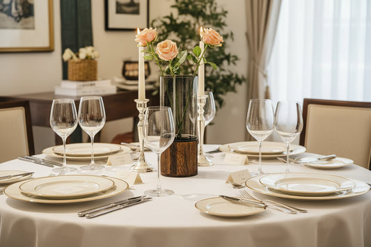 Glass Vase – Luxury Retro Minimalist Decor for Elegant Tables & Modern Interiors