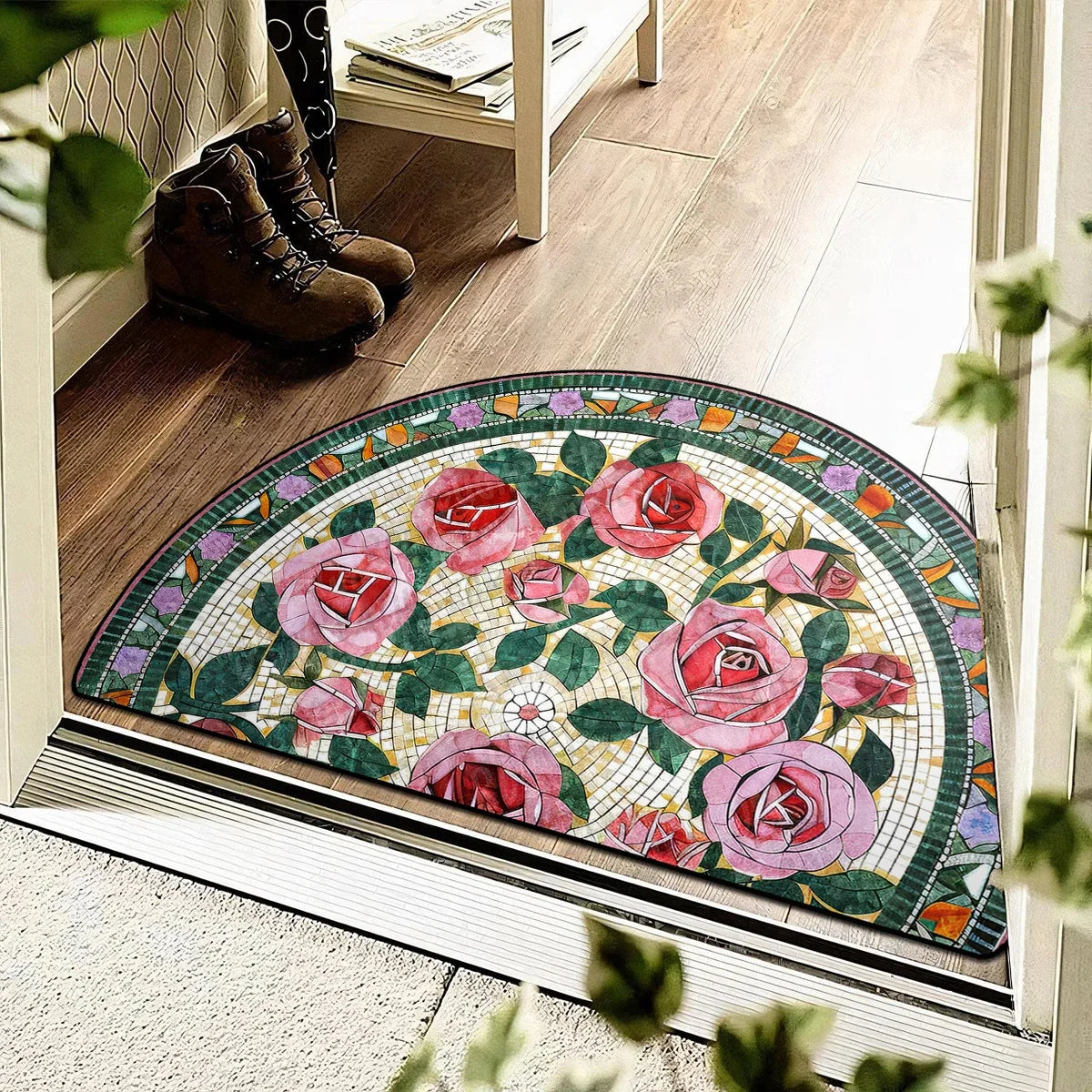 Half-Moon Outdoor Doormat