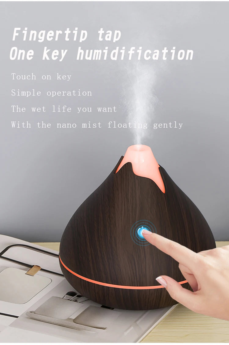 Ultrasonic Aroma Diffuser – Spa & Relaxing Ambient Light