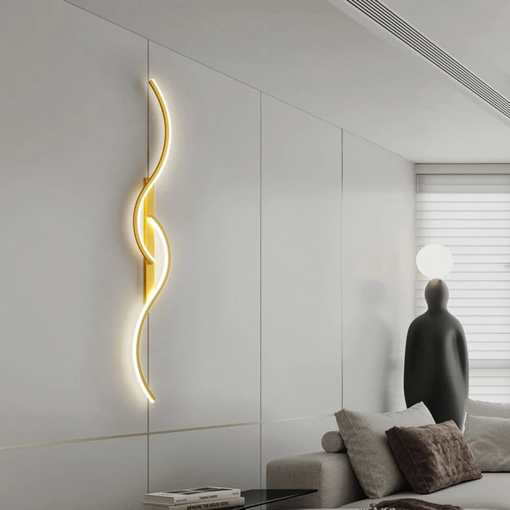 AuraLine Wall Lamp – Minimalist Ambient Lighting