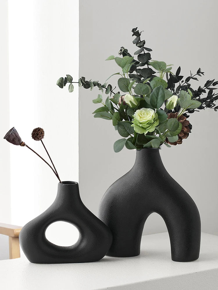 Ceramic Vase – Nordic Minimalist Home Decor