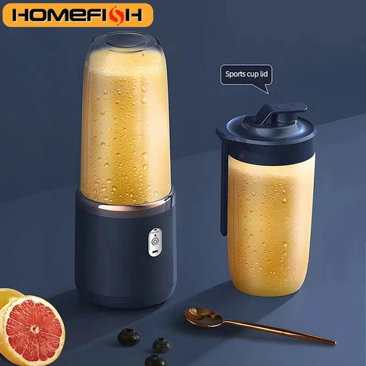 Portable USB Electric Juicer – Fruit & Smoothie Blende