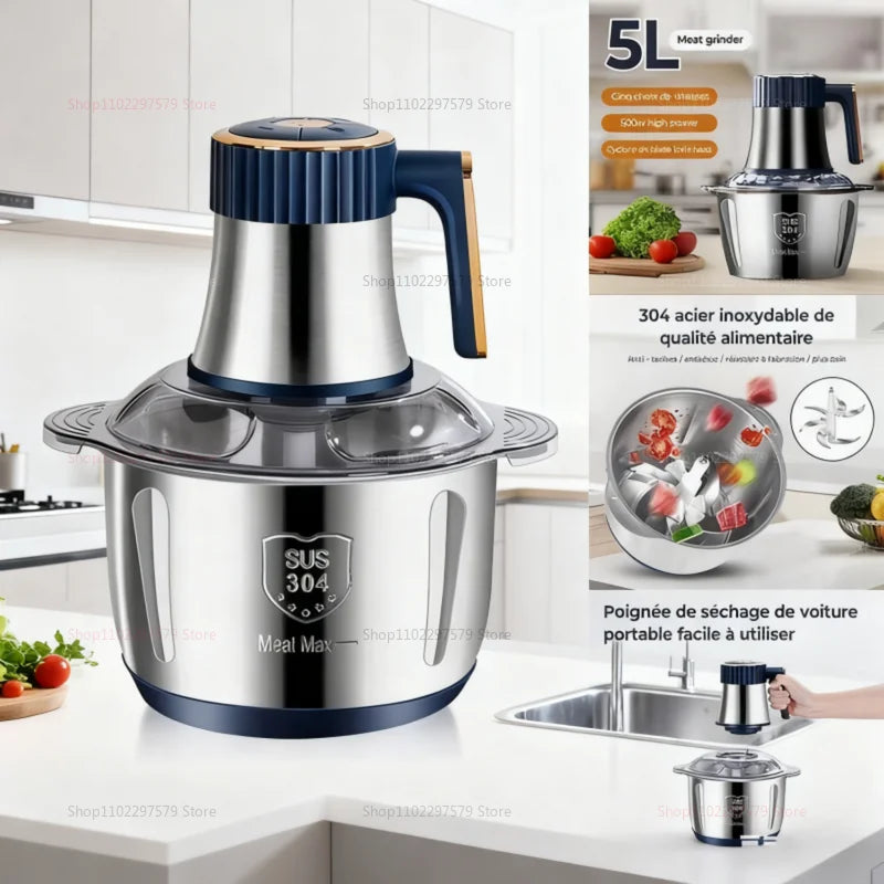 Stainless Steel Electric Food Grinder